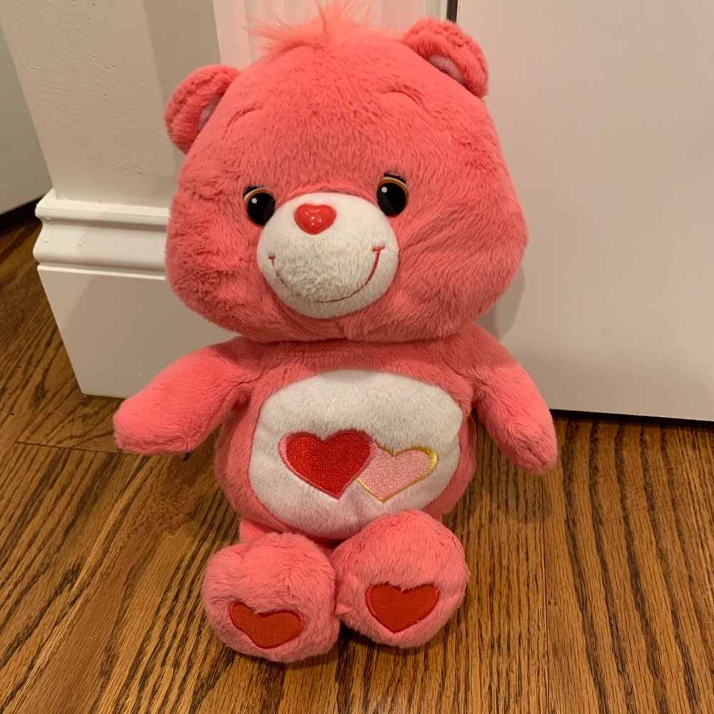 Care Bears Love a Lot Bear- tag cut off